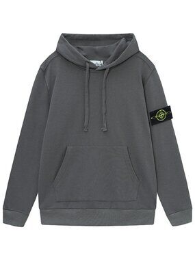 Stone Island Gray Hoodie